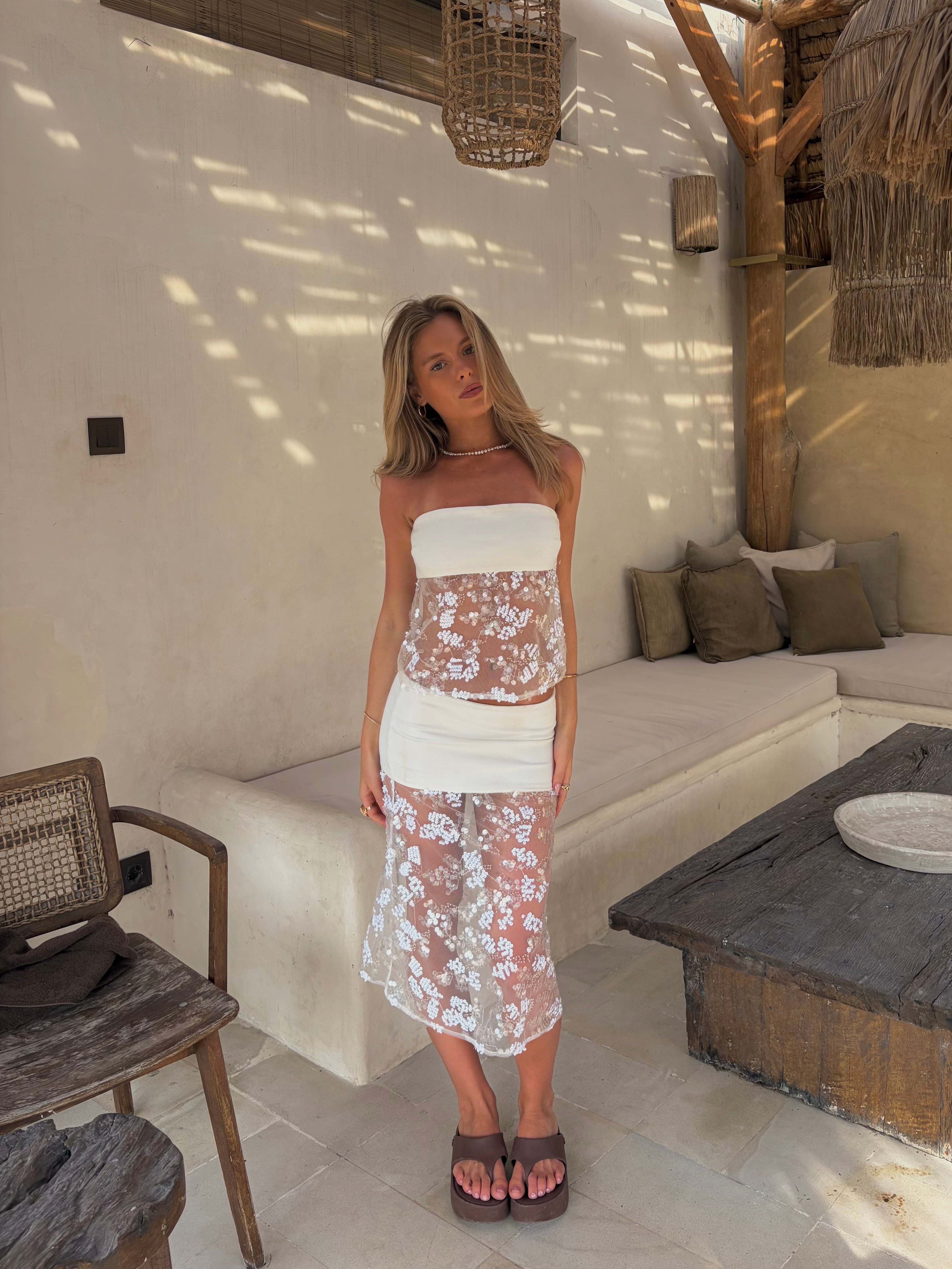 MARBELLA BLANCHE SKIRT