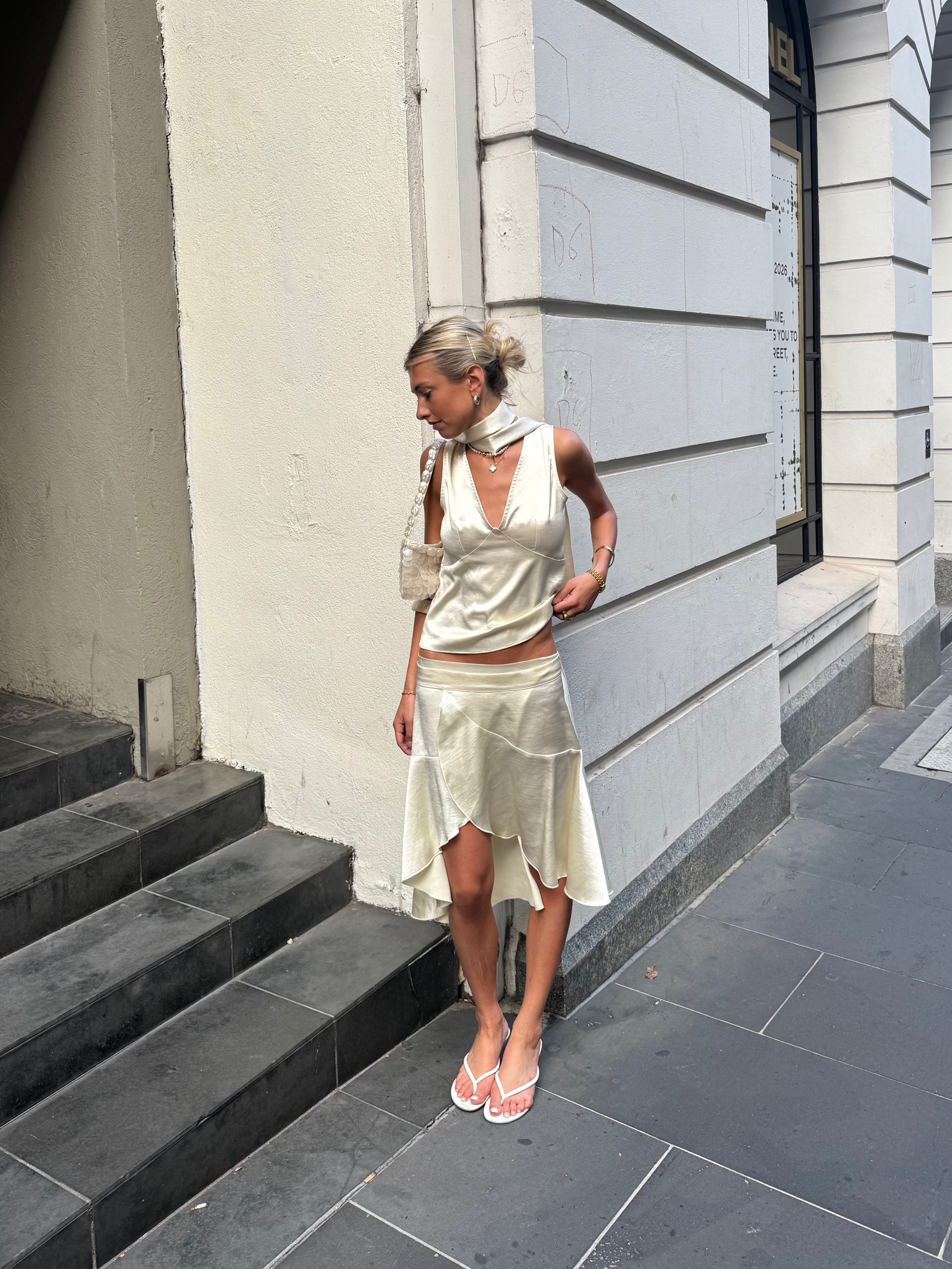 TAORMINA SKIRT (sand)