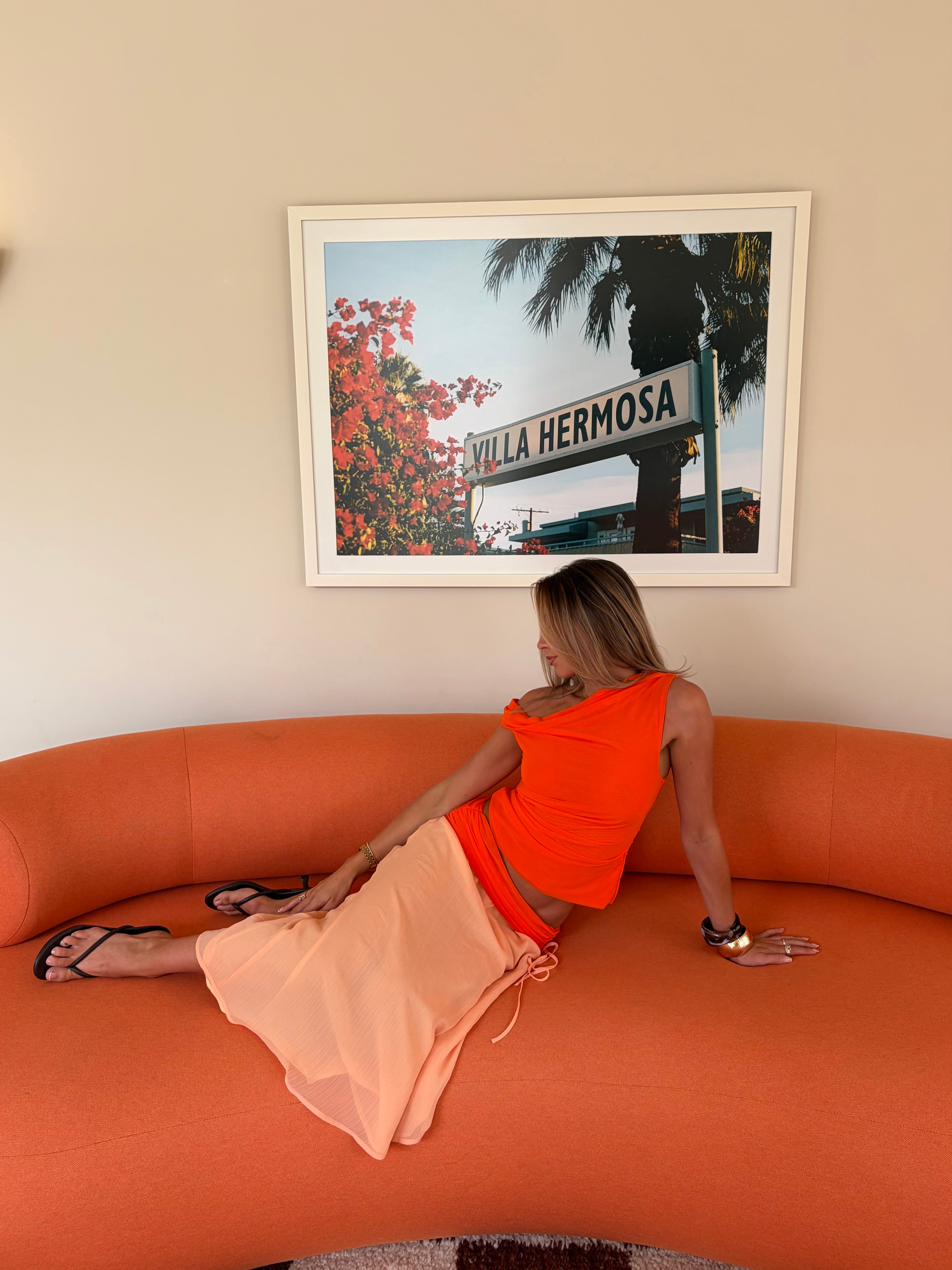 PROVENCE ORANGÉ SKIRT