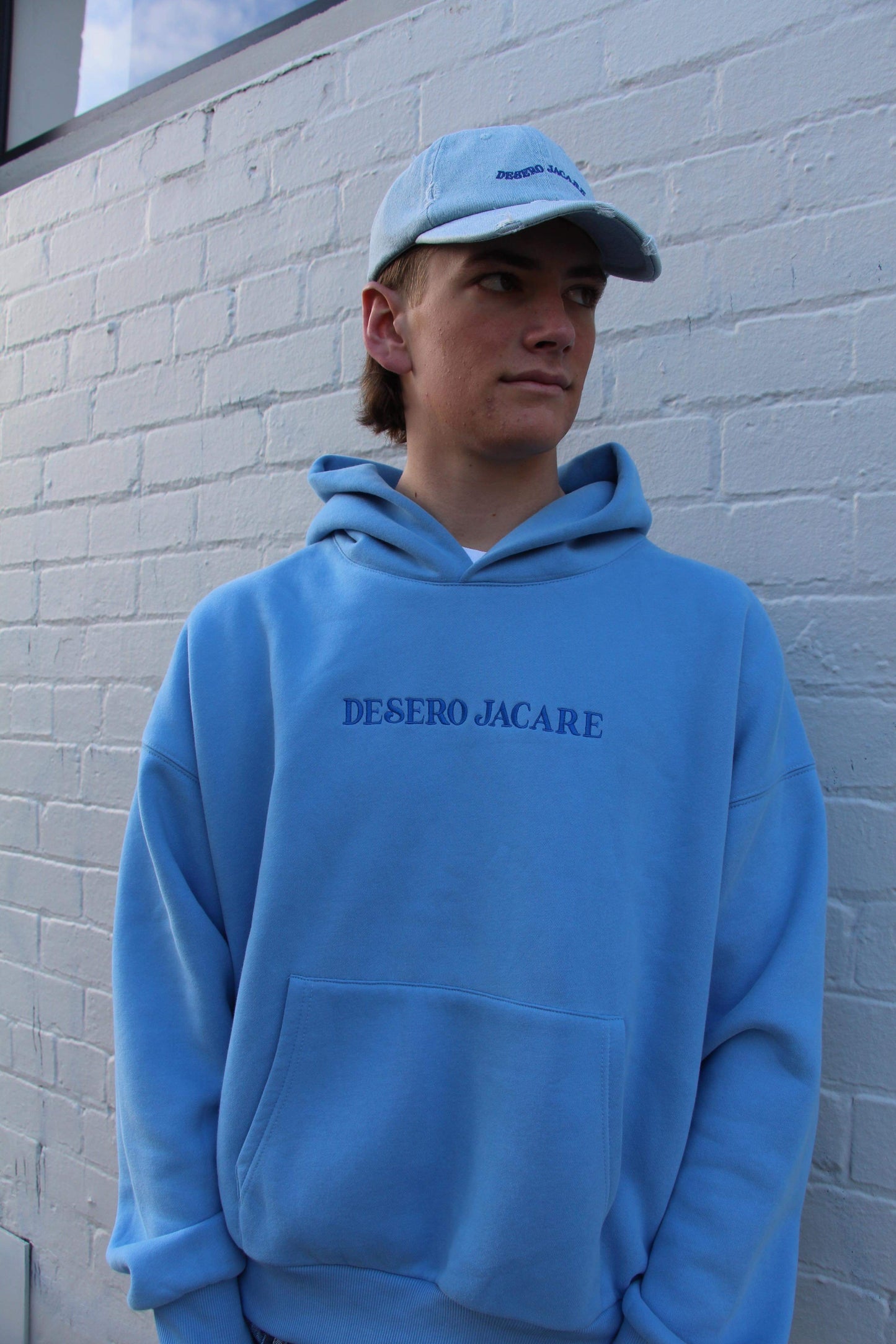 OVERSIZED HOODIE I BLUE