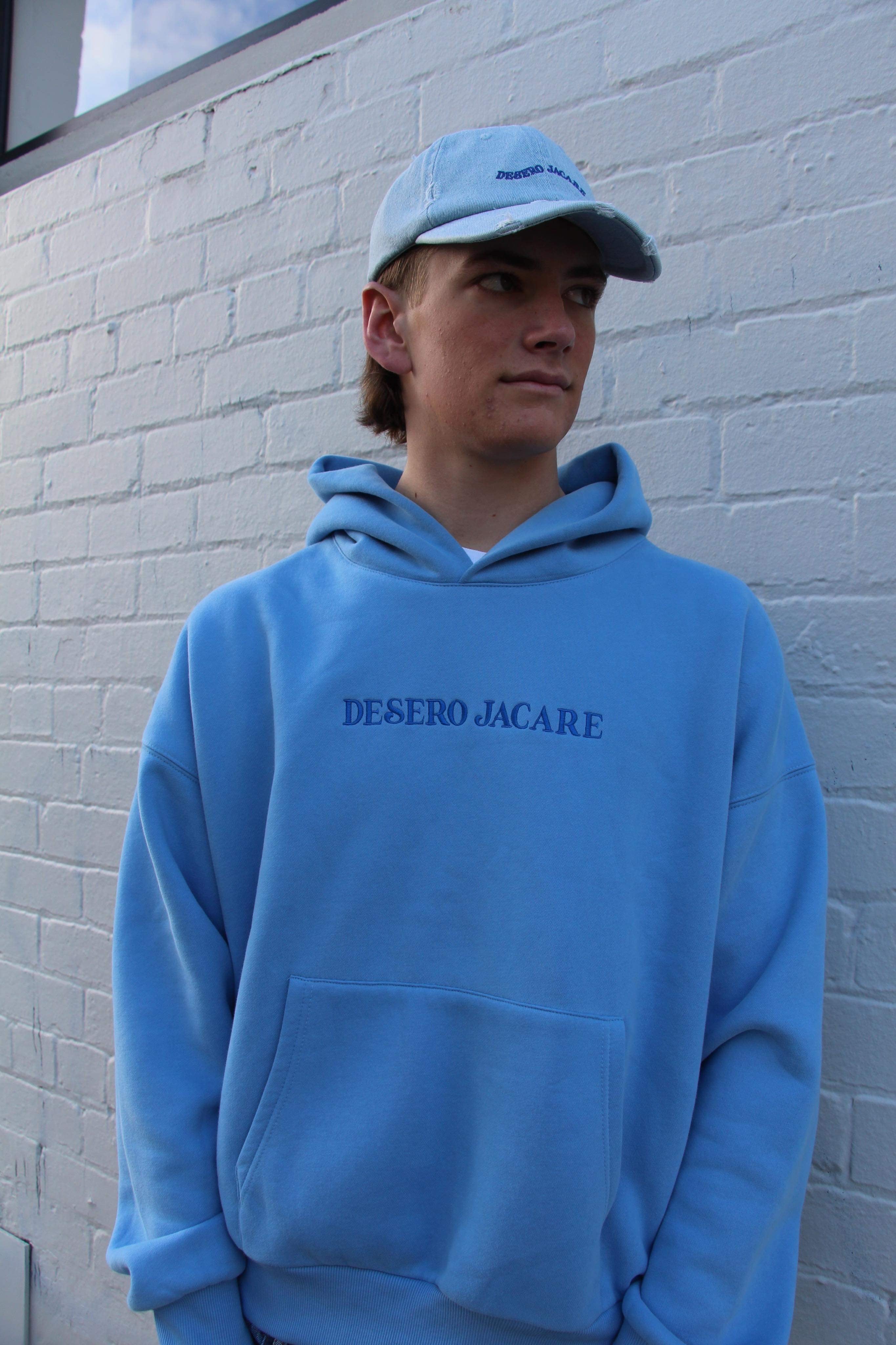 OVERSIZED HOODIE I BLUE