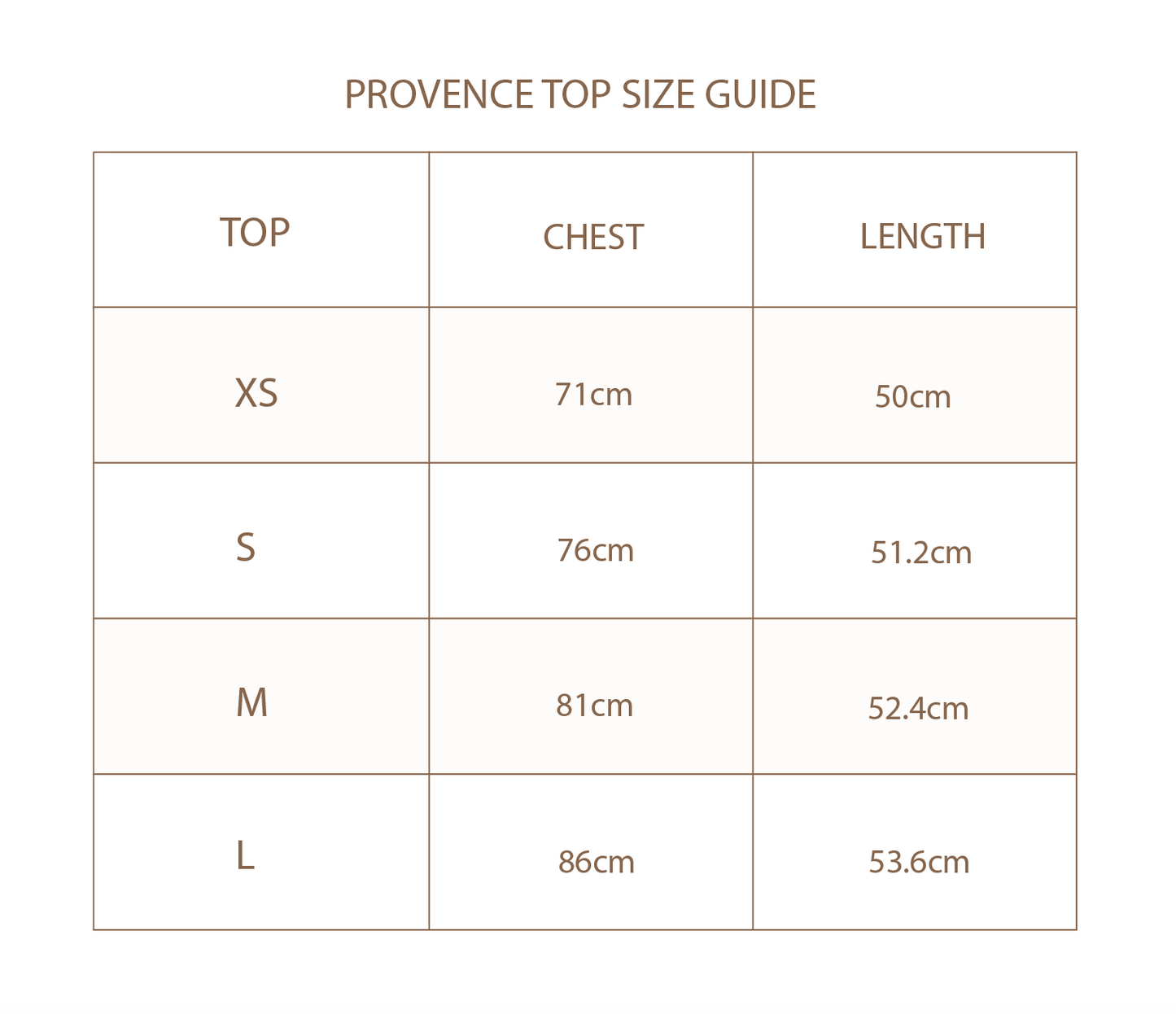 PROVENCE TOP