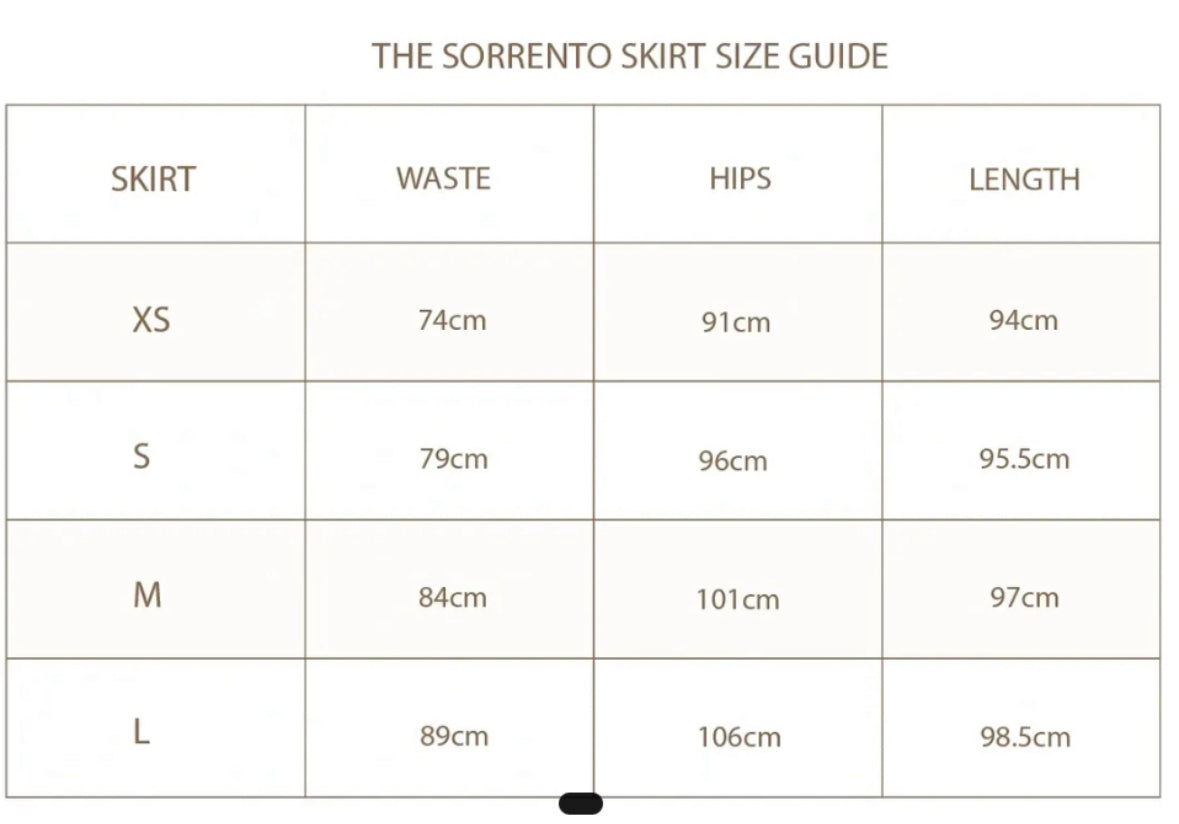 SORRENTO SKIRT