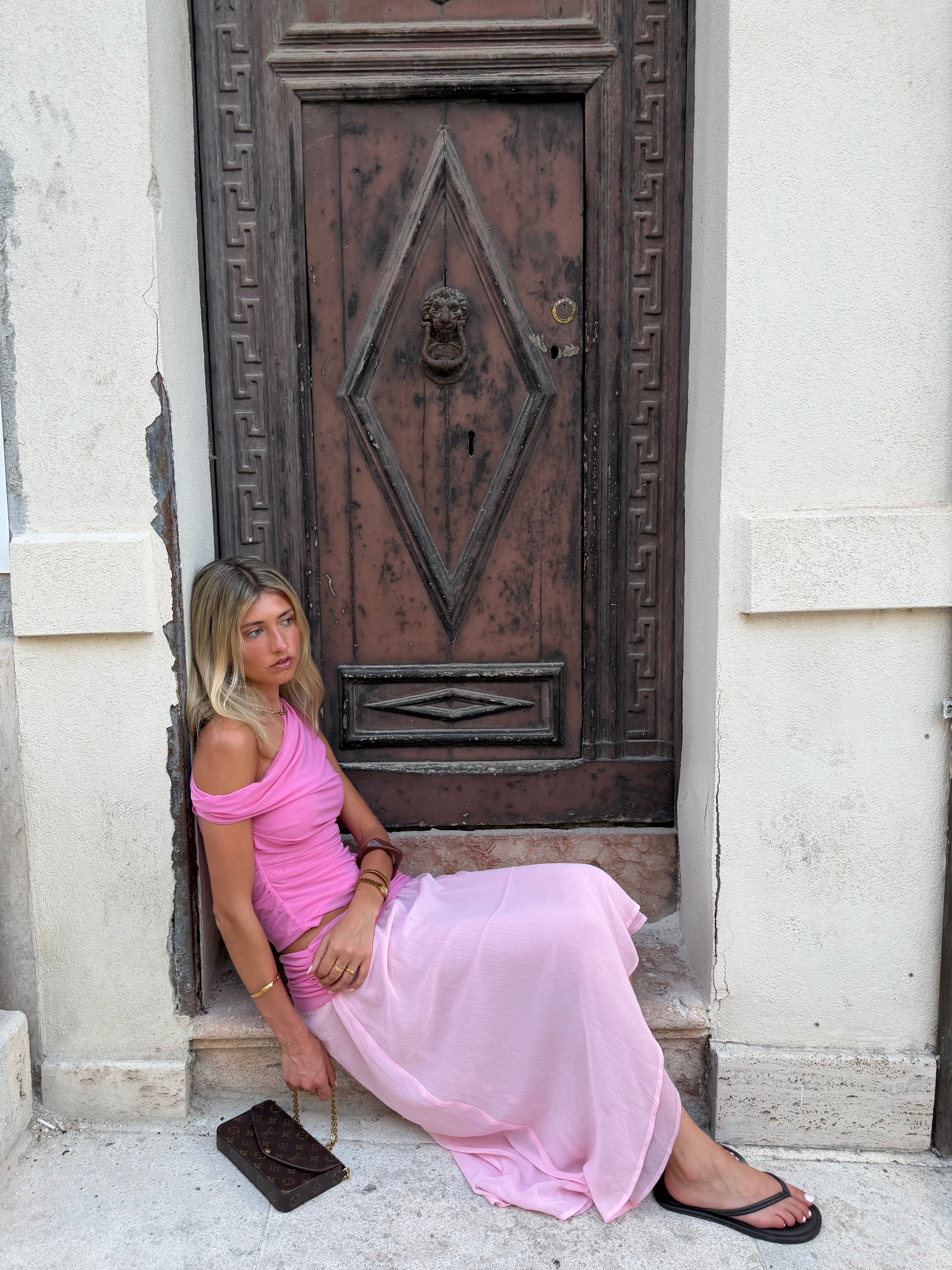 PROVENCE ROSÉ SKIRT (pre order)