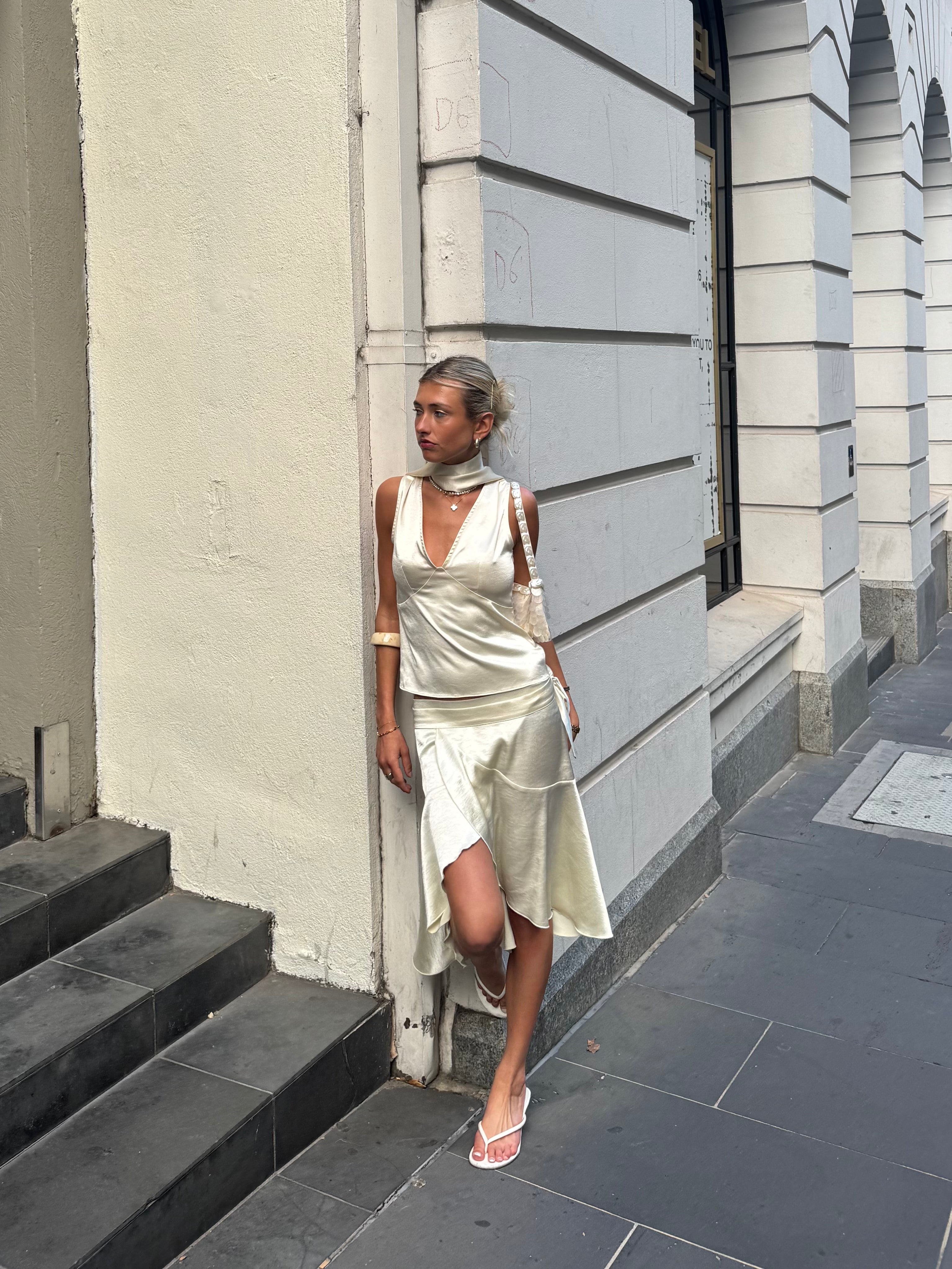 TAORMINA SKIRT (sand)