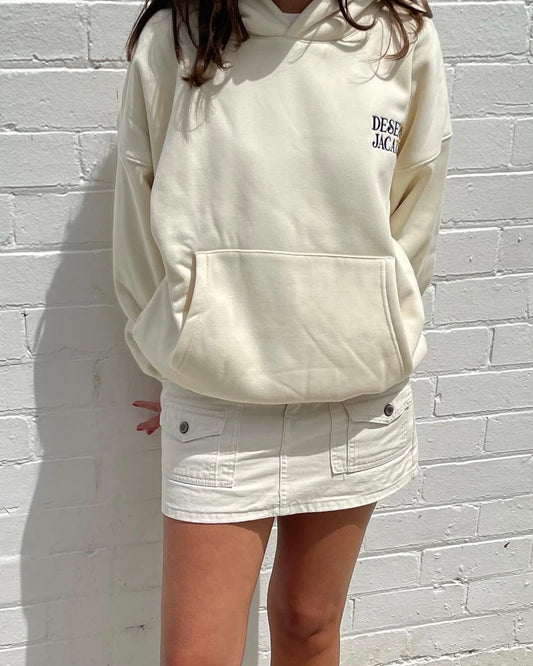OVERSIZED HOODIE I CREAM
