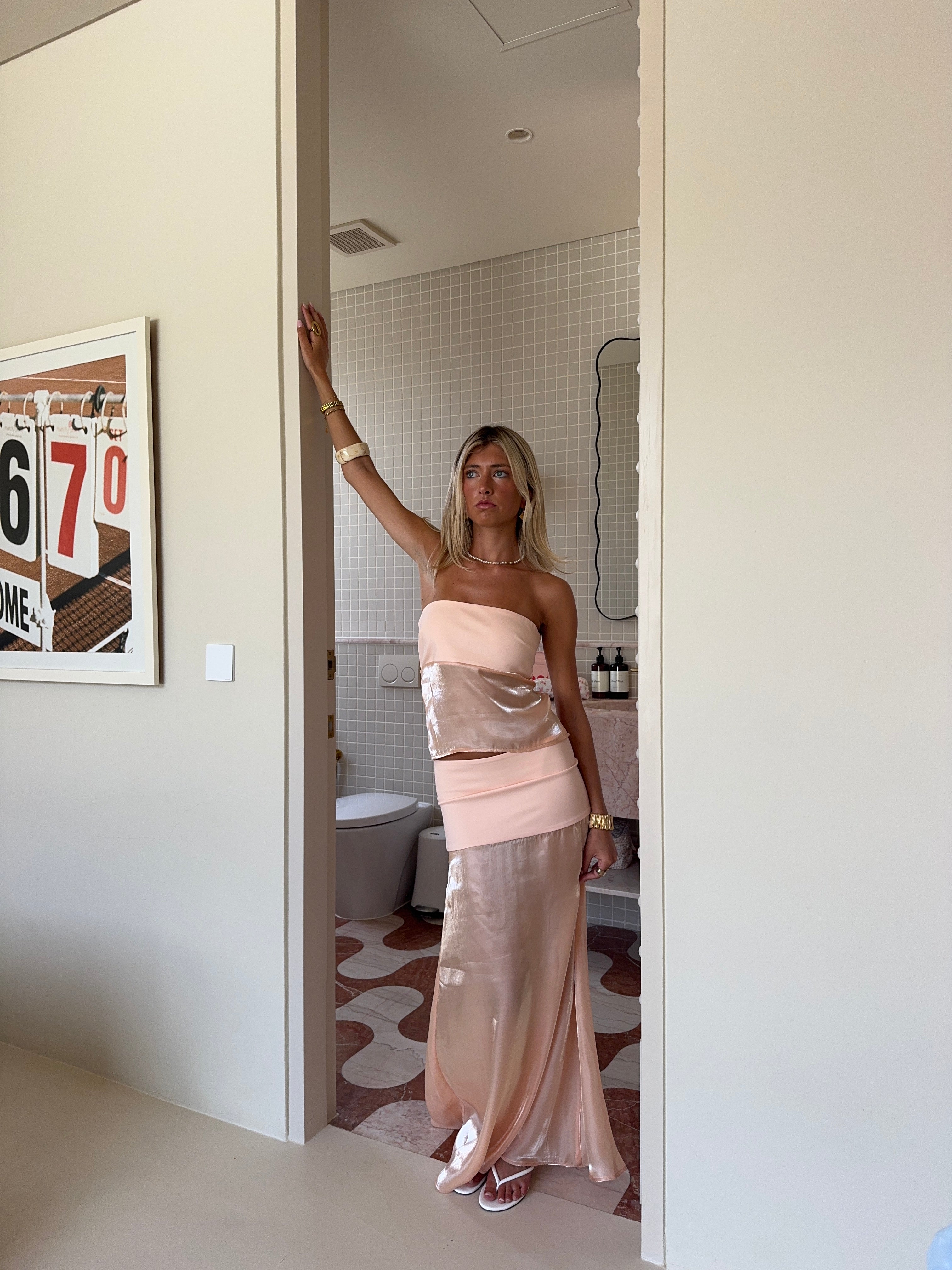 MALLORCA ORANGÉ SKIRT