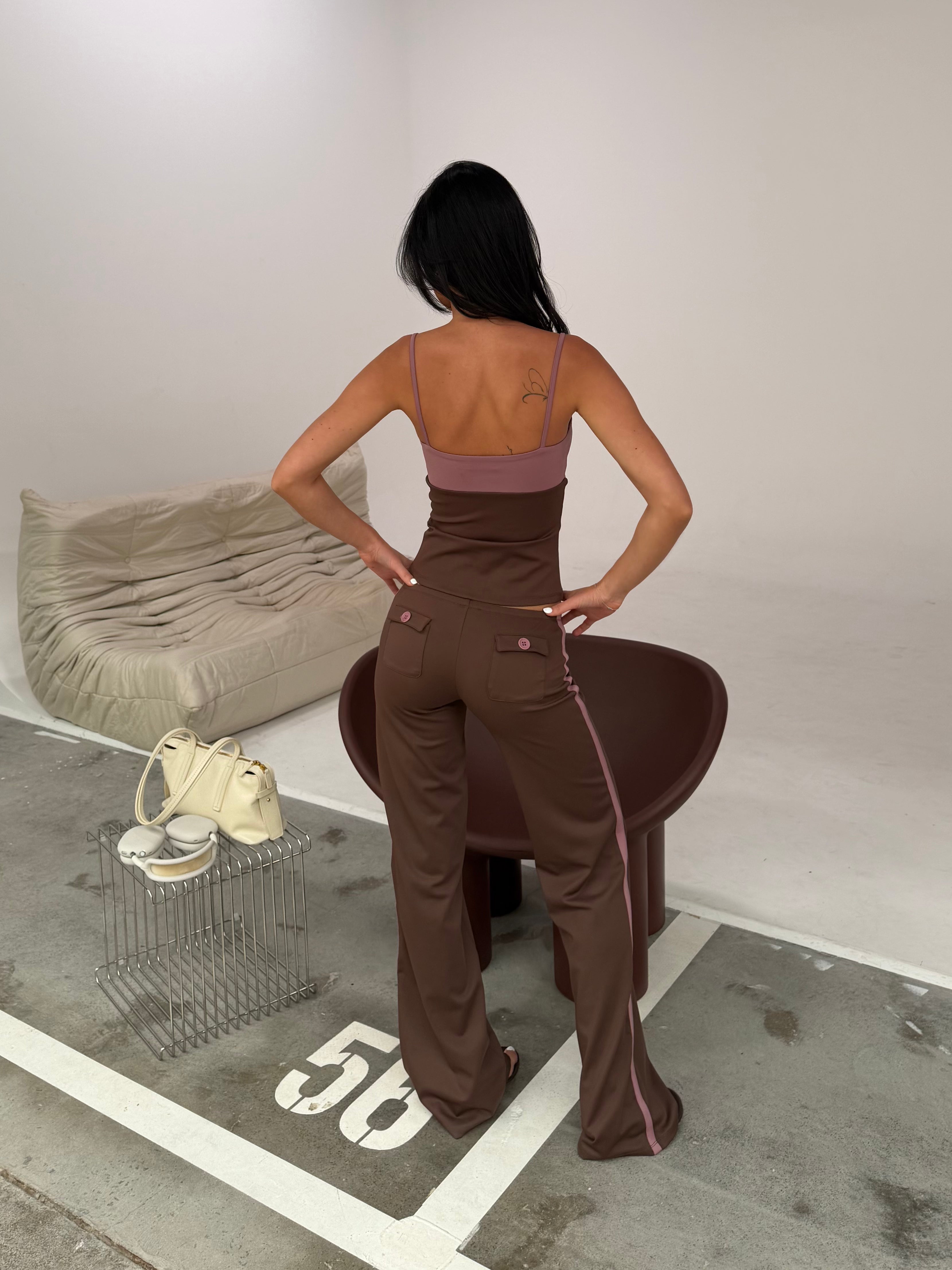 Anywhere Pant - Brown