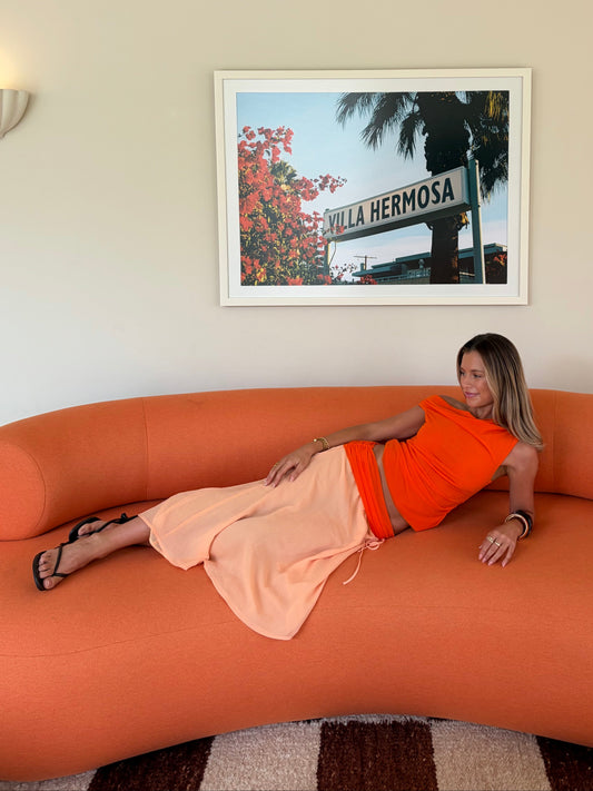 PROVENCE ORANGÉ TOP - pre order close sunday