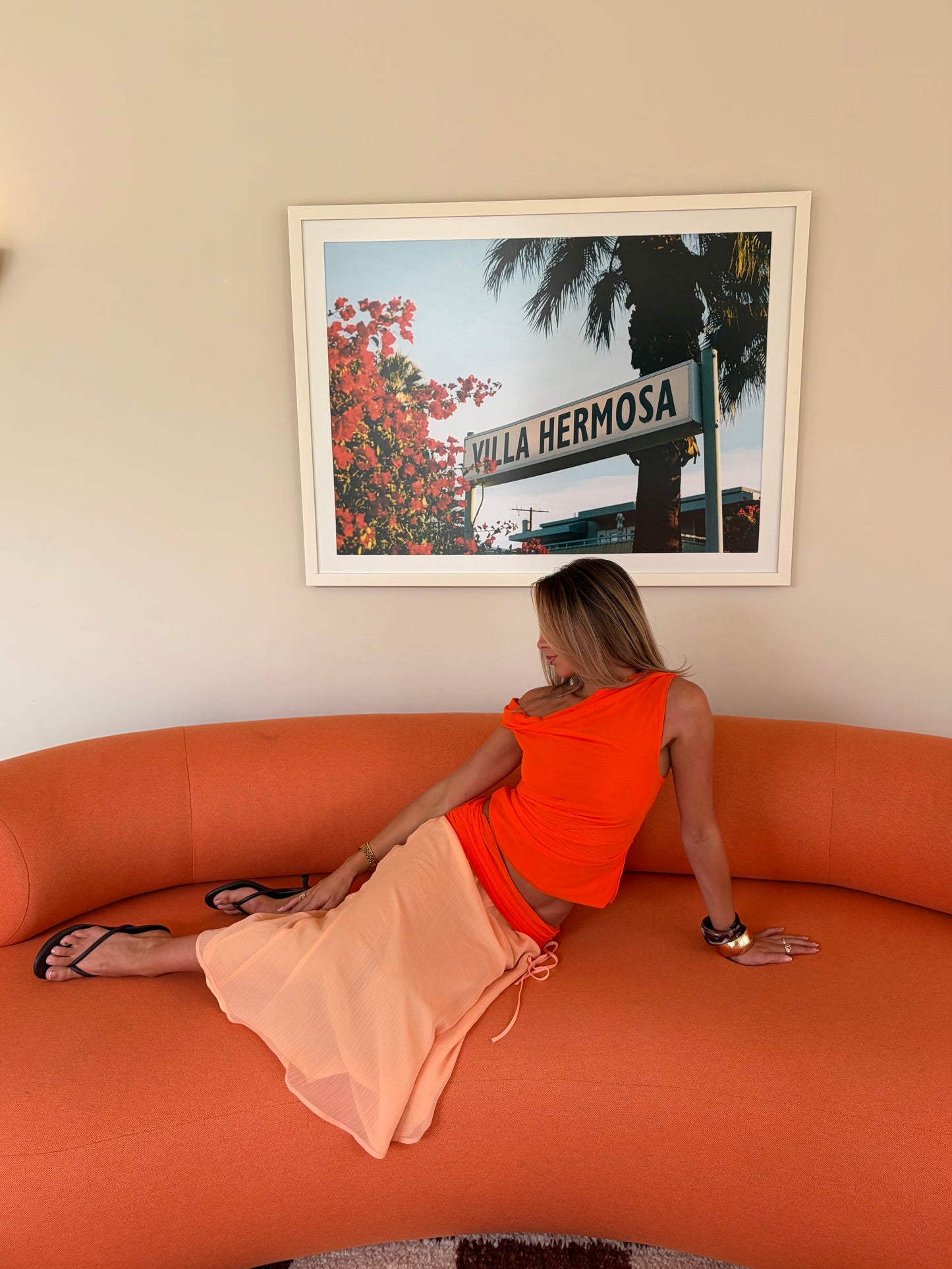 PROVENCE ORANGÉ SKIRT - pre order close sunday