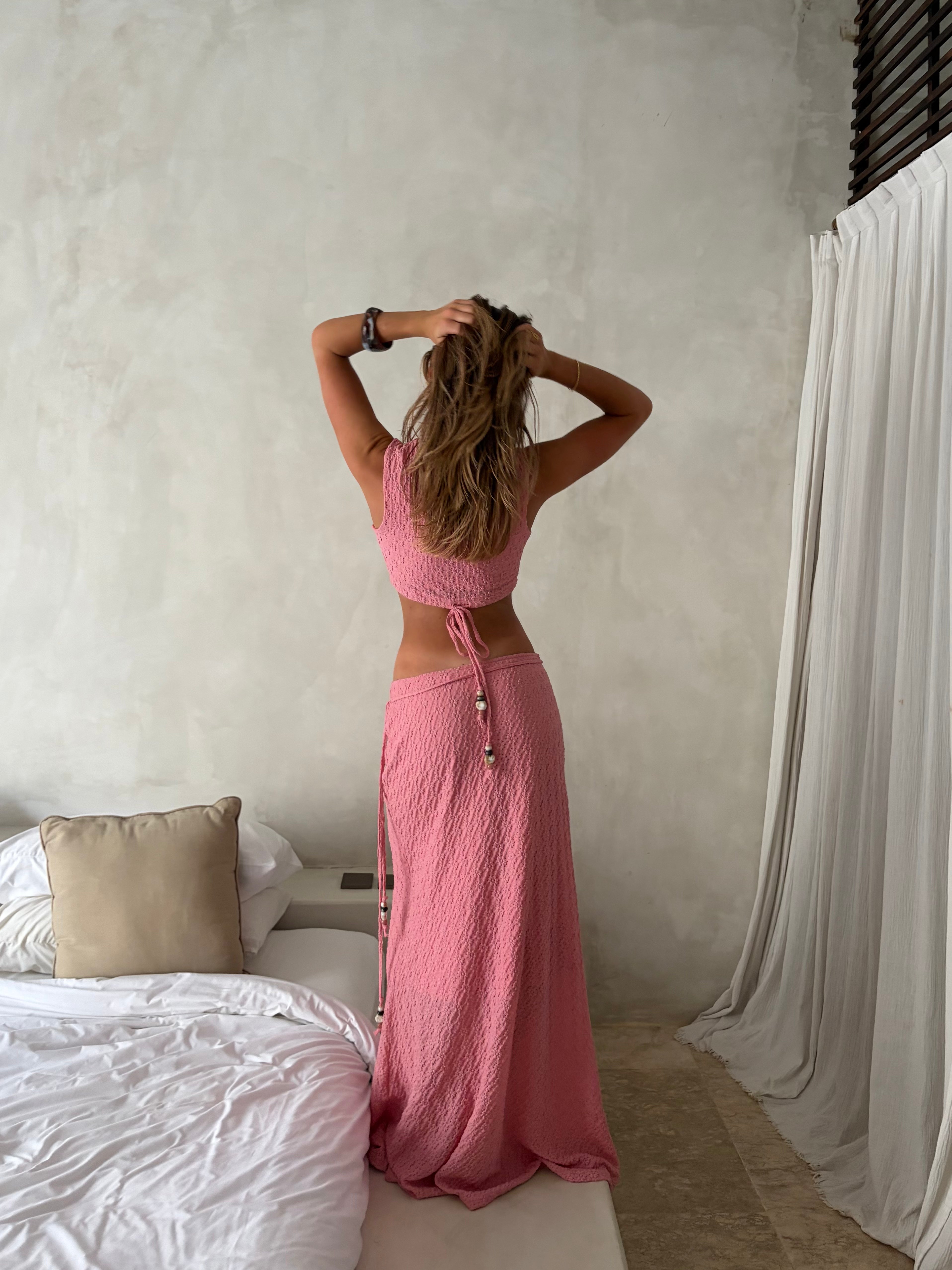 MURANO SKIRT + BEAD BELT
