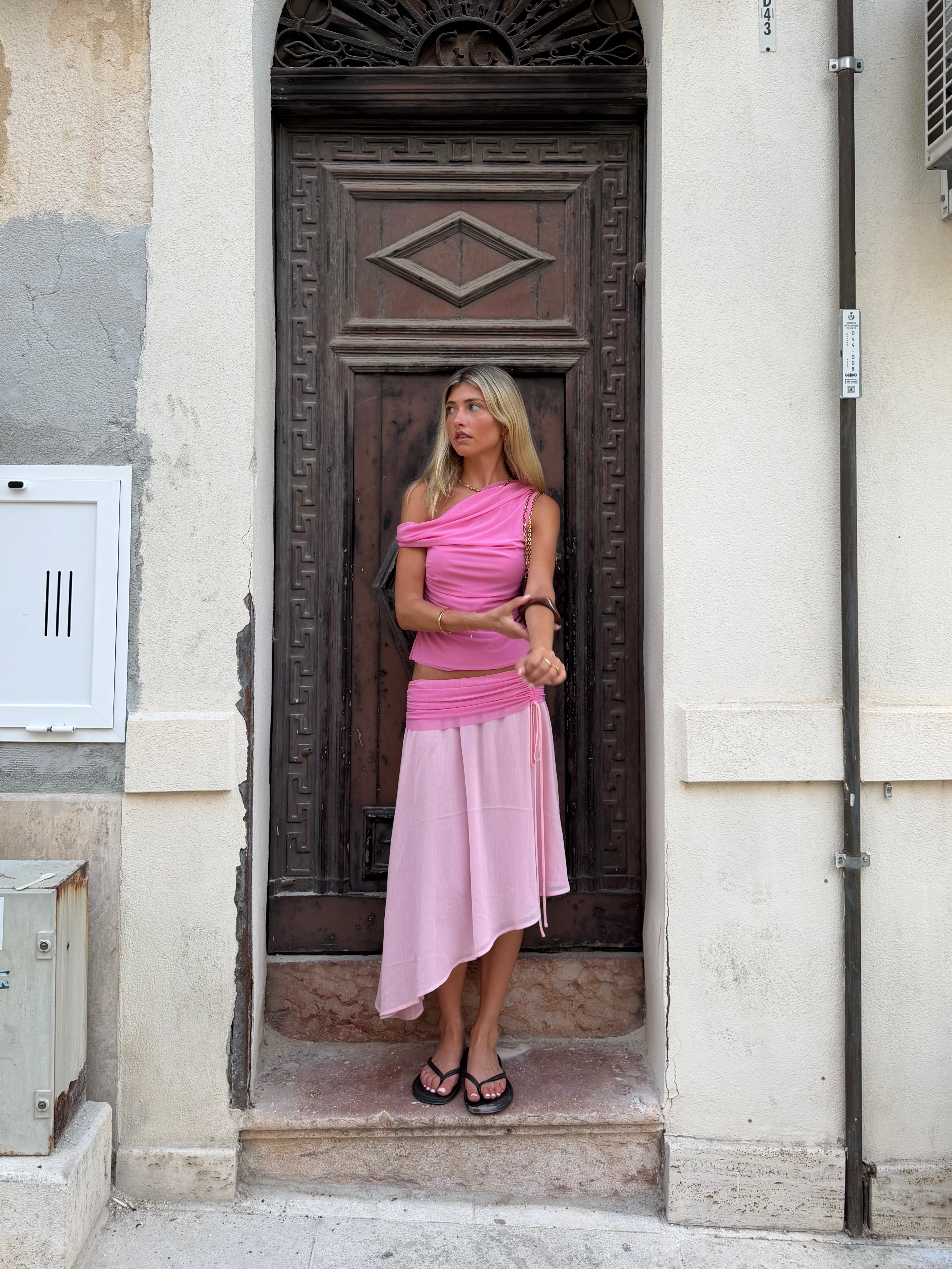 PROVENCE ROSÉ SKIRT (pre order)