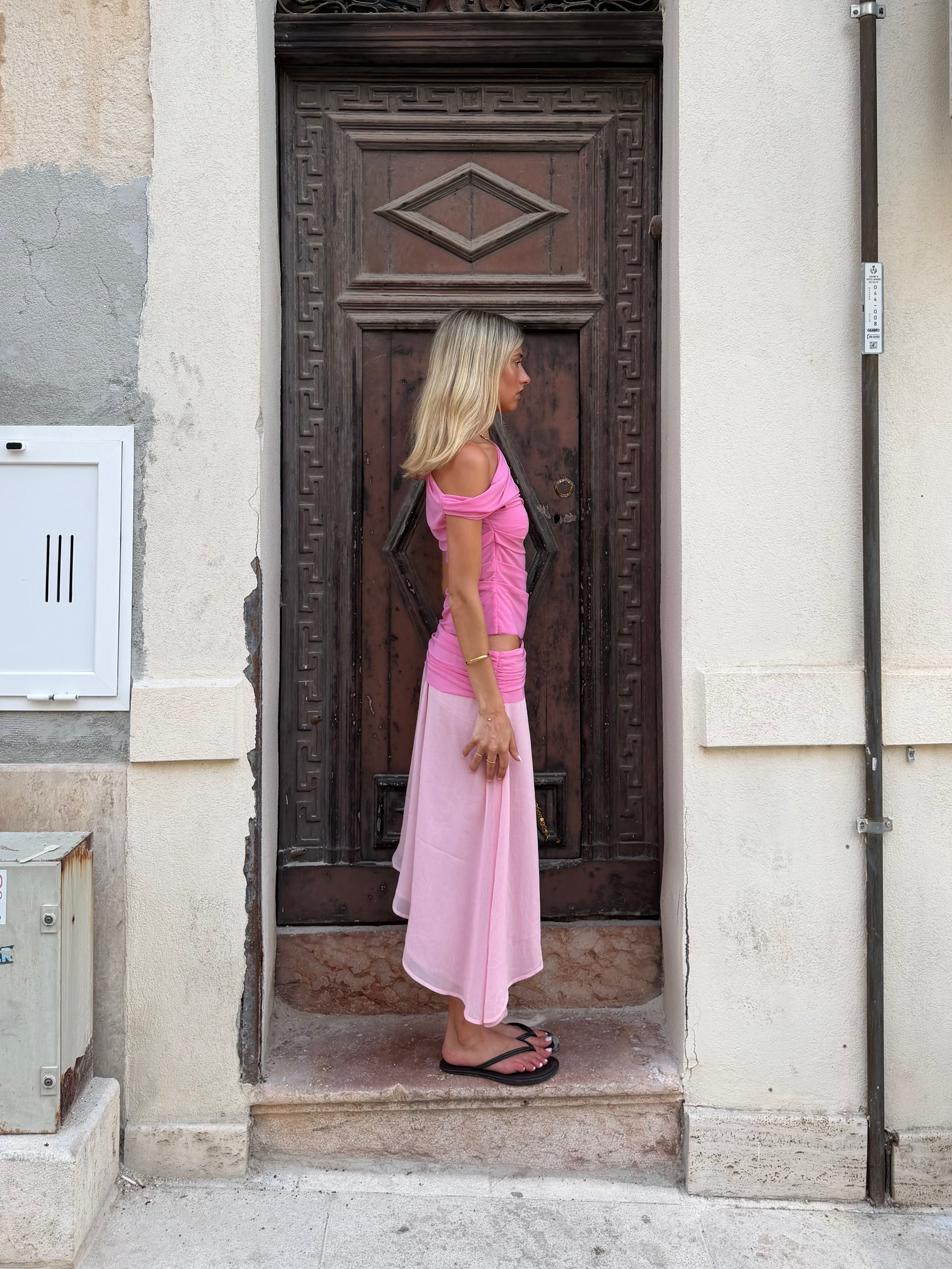 PROVENCE ROSÉ SKIRT (pre order)